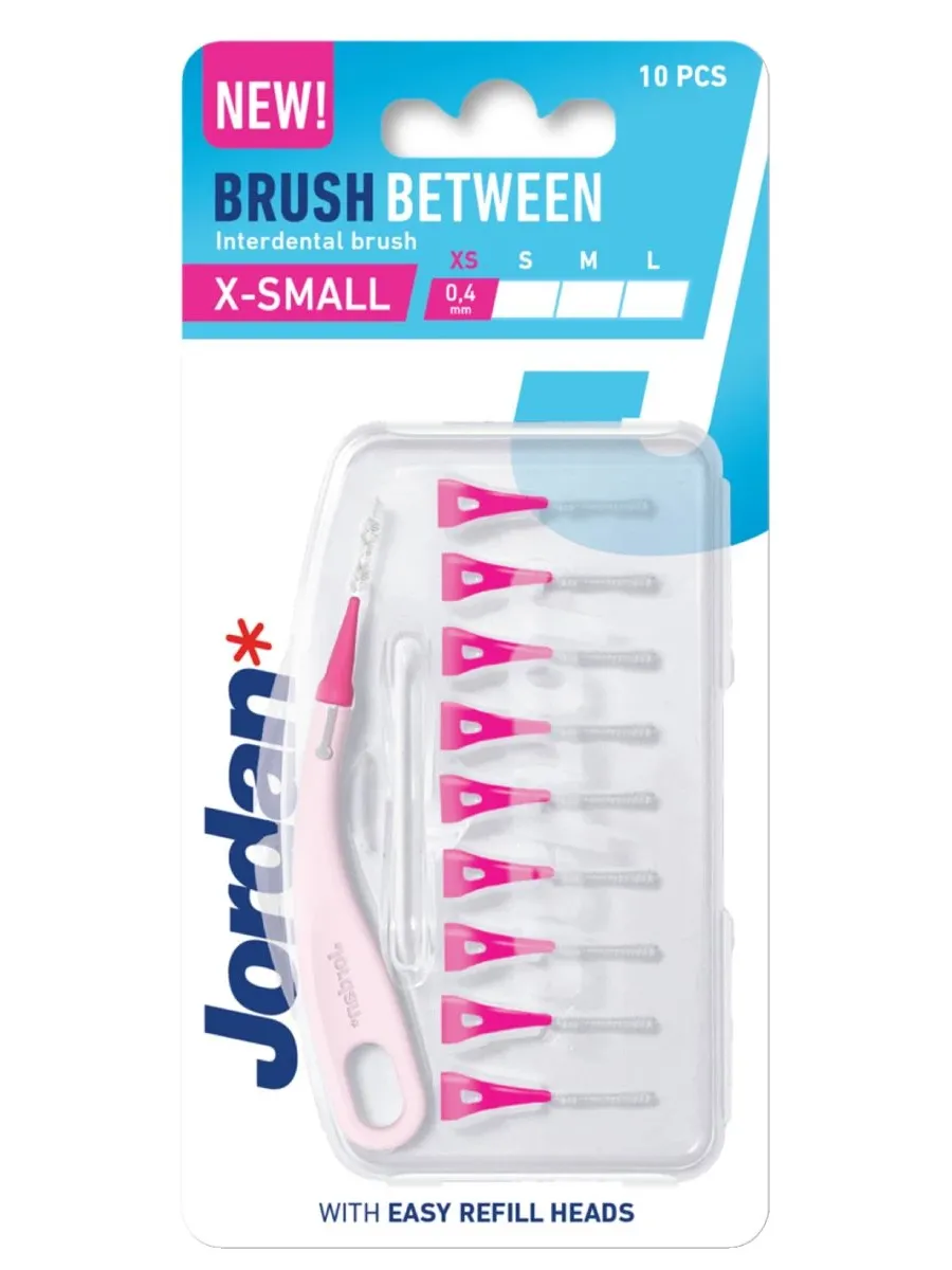obrazek 1 Jordan Clinic Brush Szczoteczki Międzyzębowe Between XS