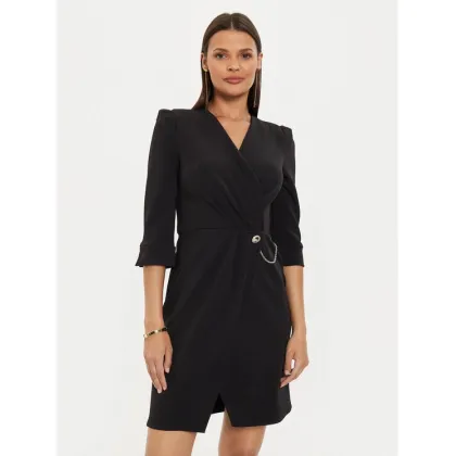 Zdjęcie Rinascimento Sukienka koktajlowa CFC0019592002 Czarny Regular Fit