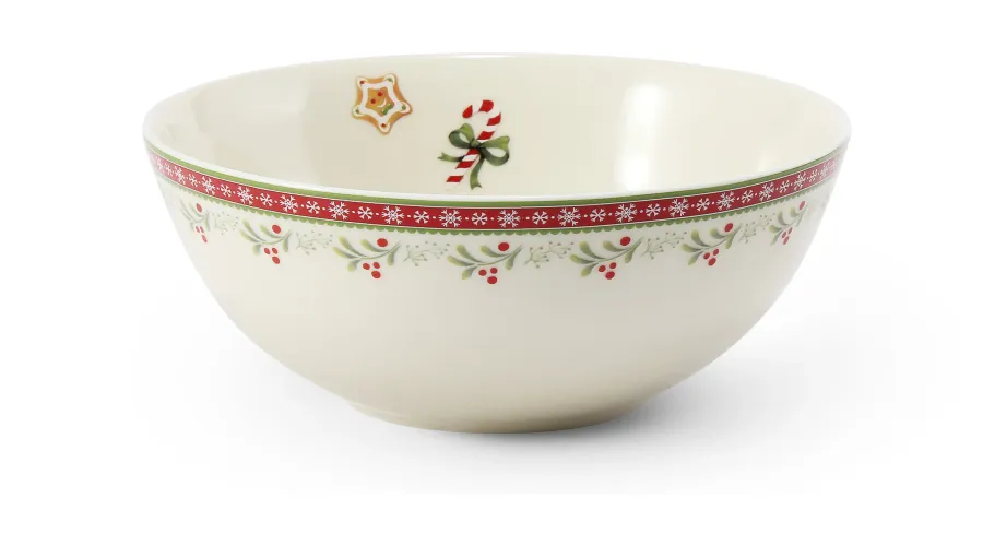 obrazek 1 Wyjątkowa miska z porcelany z kolekcji Christmas gingerbread – Leander