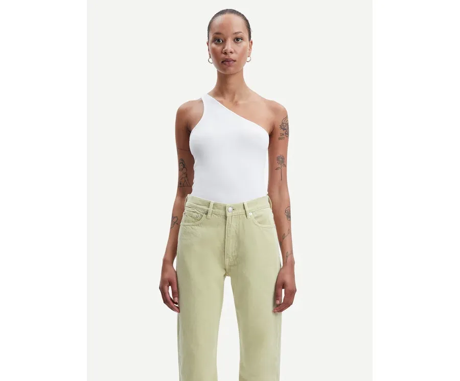 obrazek 1 Samsøe Samsøe Bluzka Sophie F23100114 Biały Slim Fit