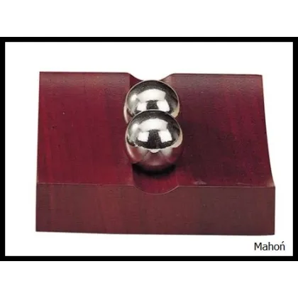 Picture Name card holder with two balls