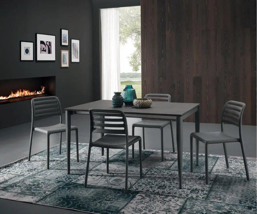obrazek 1 Włoskie krzesło w stylu designerskim – Zamagna Italia