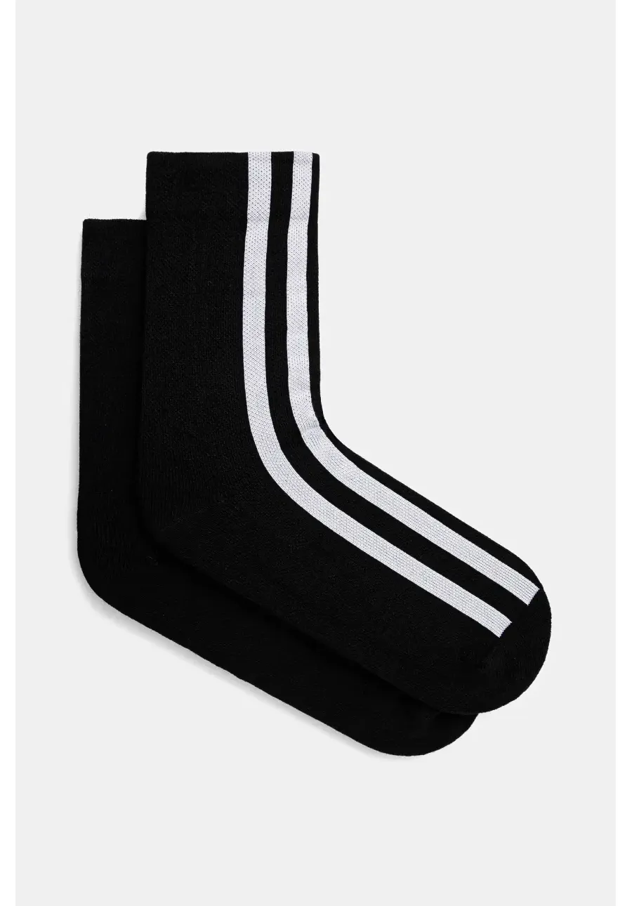 obrazek 1 Y-3 skarpetki Stripes Sock męskie kolor czarny IZ3173