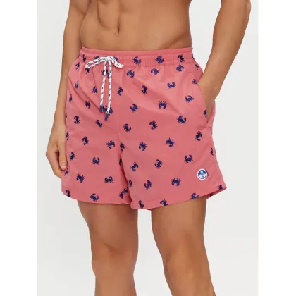 Zdjęcie North Sails Szorty kąpielowe 673731 Różowy Regular Fit