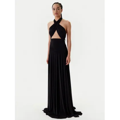 Zdjęcie NORMA KAMALI Sukienka wieczorowa KK1253PLO61001 Czarny Slim Fit