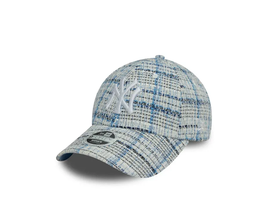 obrazek 1 New Era Czapka z daszkiem New York Yankees Tweed 9Forty 60595381 Niebieski
