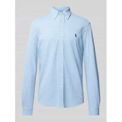 Zdjęcie Koszula casualowa o kroju slim fit z wyhaftowanym logo