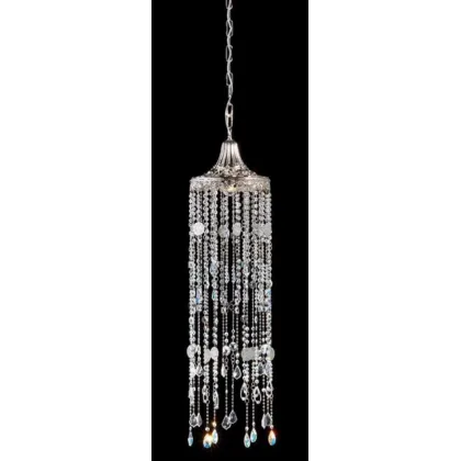 Zdjęcie Lampa sufitowa odlewana z mosiądzu z kryształami - Il Paralume Marina