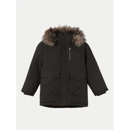 Zdjęcie NAME IT Parka Master 13229423 Czarny Regular Fit