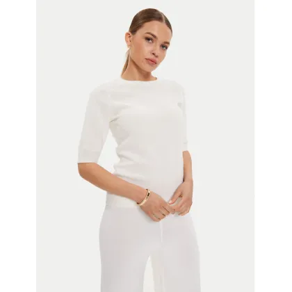 Zdjęcie Max Mara Leisure Sweter Cima 24263660 Biały Regular Fit