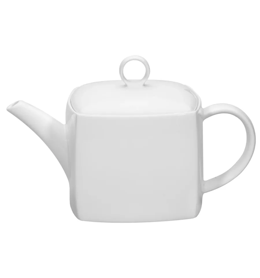 picture 1 Luxurious Carré White porcelain tea pot - Vista Alegre