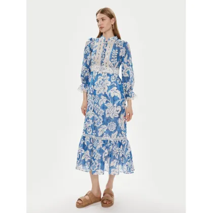 Zdjęcie Luisa Spagnoli Sukienka letnia Pronuncia 540726 Niebieski Regular Fit