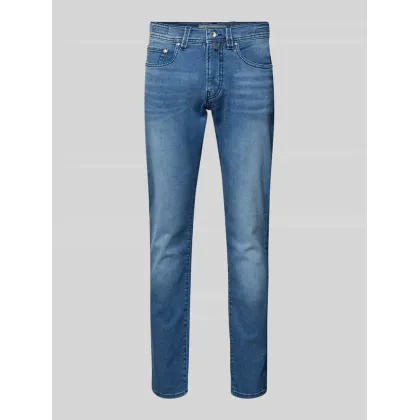 Zdjęcie Jeansy o kroju tapered fit z dodatkiem streczu model ‘Lyon’ — ‘Futureflex’