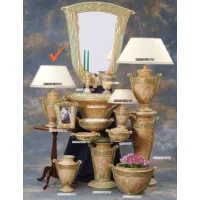 Zdjęcie Oryginalna włoska ceramiczna lampa salonowa