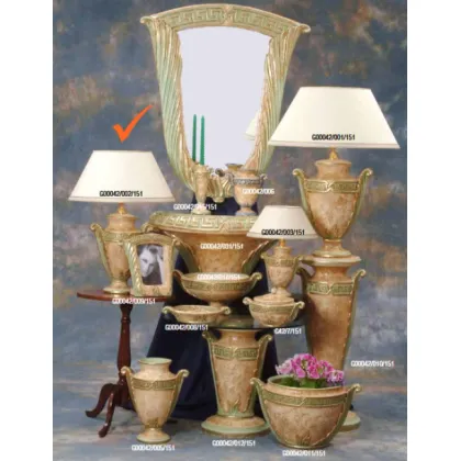 Zdjęcie Oryginalna włoska ceramiczna lampa salonowa