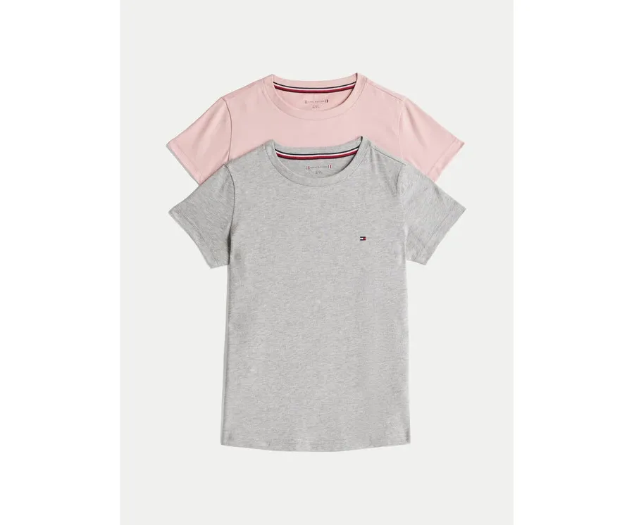 obrazek 1 Tommy Hilfiger Komplet 2 t-shirtów UG0UG00307 Kolorowy Regular Fit