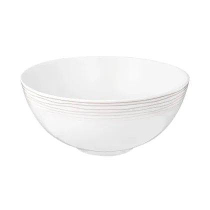 Zdjęcie Duża okrągła miska z porcelany 21 cm z Niemiec - Seltmann Weiden
