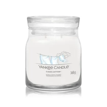 Zdjęcie Yankee Candle Clean Cotton Świeca zapachowa 368 g