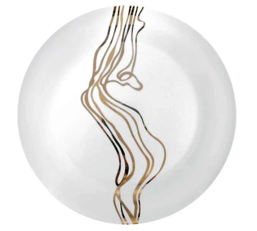 obrazek 1 Unikatowy talerz porcelanowy z kolekcji Fiume D'Oro