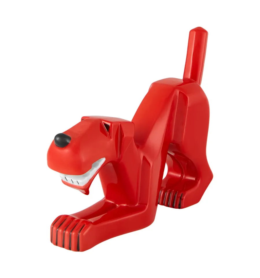 obrazek 1 Rzemieślnicza figurka porcelanowa psa