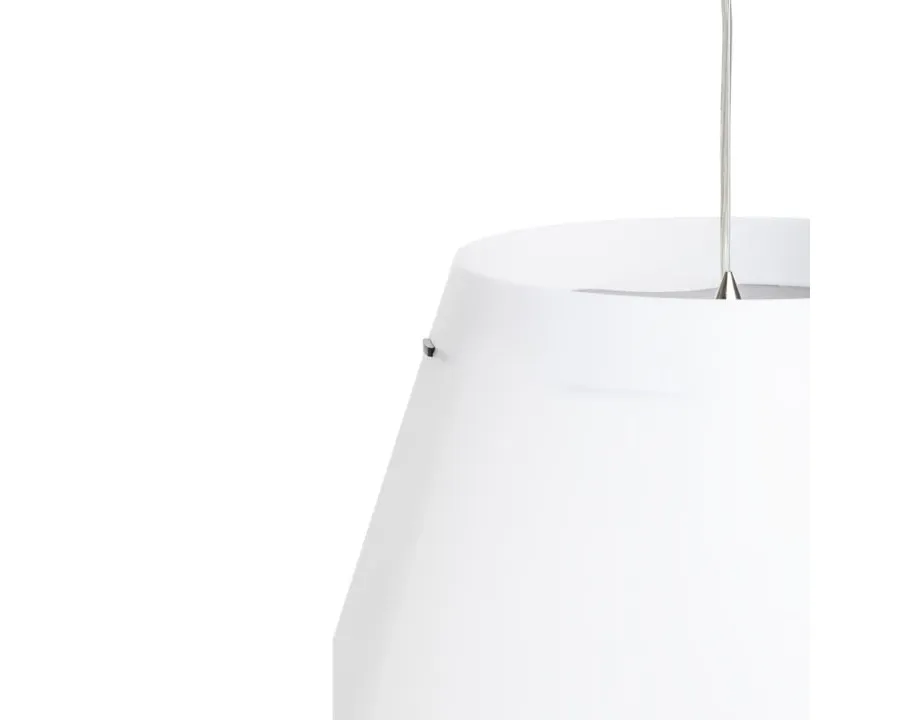 obrazek 3 Stylowa lampa wisząca zewnętrzna w kolorze białym
