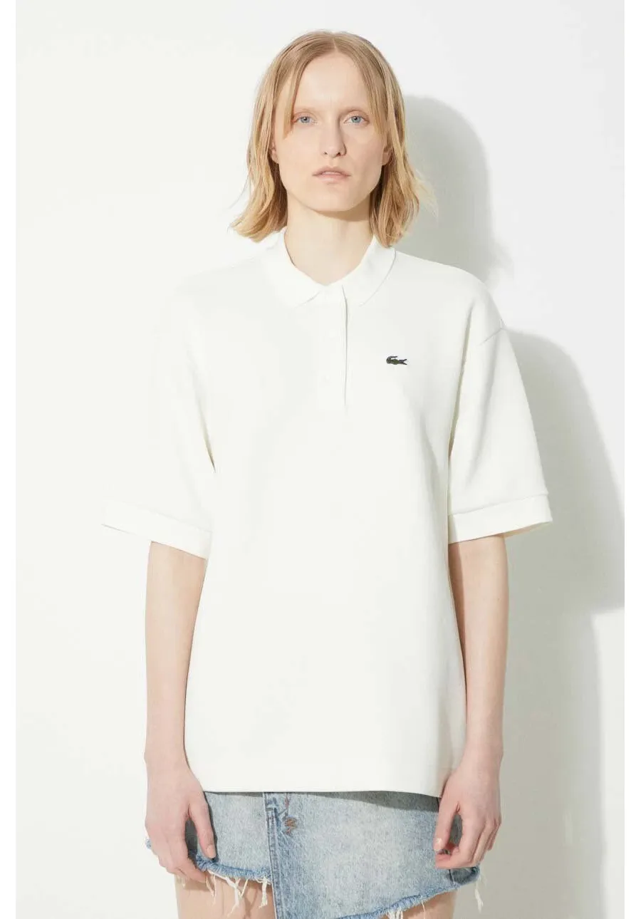 obrazek 1 Lacoste polo damski kolor biały PF1660