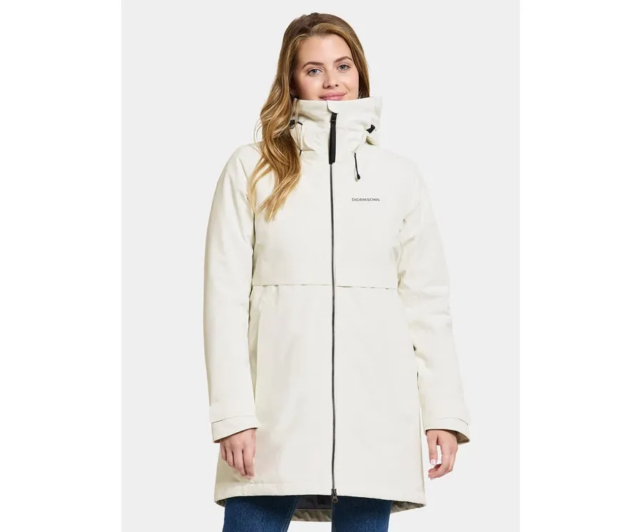 obrazek 1 Didriksons Parka Helle 504301 Écru Regular Fit