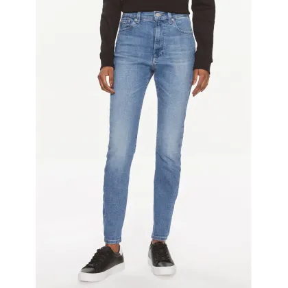 Zdjęcie Tommy Jeans Jeansy Sylvia DW0DW17591 Niebieski Skinny Fit