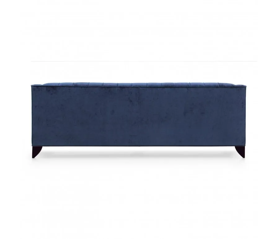 obrazek 3 Granatowa wygodna sofa w stylu nowoczesnym - Sevensedie