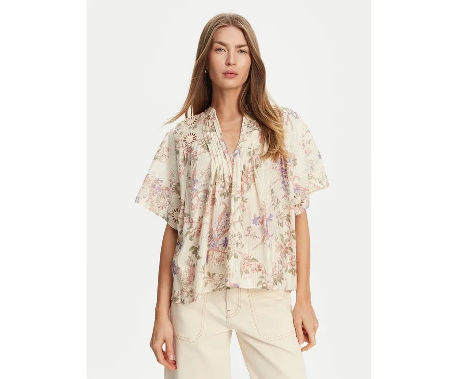obrazek 1 TWINSET Bluzka 251TT2156 Kolorowy Relaxed Fit
