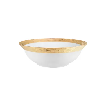 Zdjęcie Śliczna porcelanowa miska na sałatkę 26 cm - Porcel