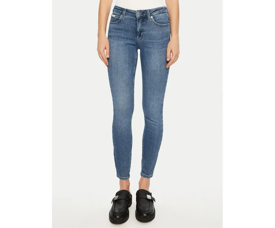 obrazek 1 Calvin Klein Jeans Jeansy J20J224488 Niebieski Skinny Fit