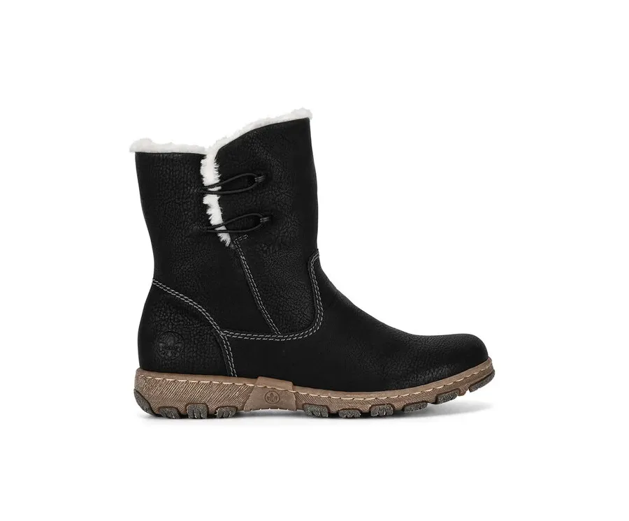 obrazek 1 Rieker Botki Z0172-00 Czarny