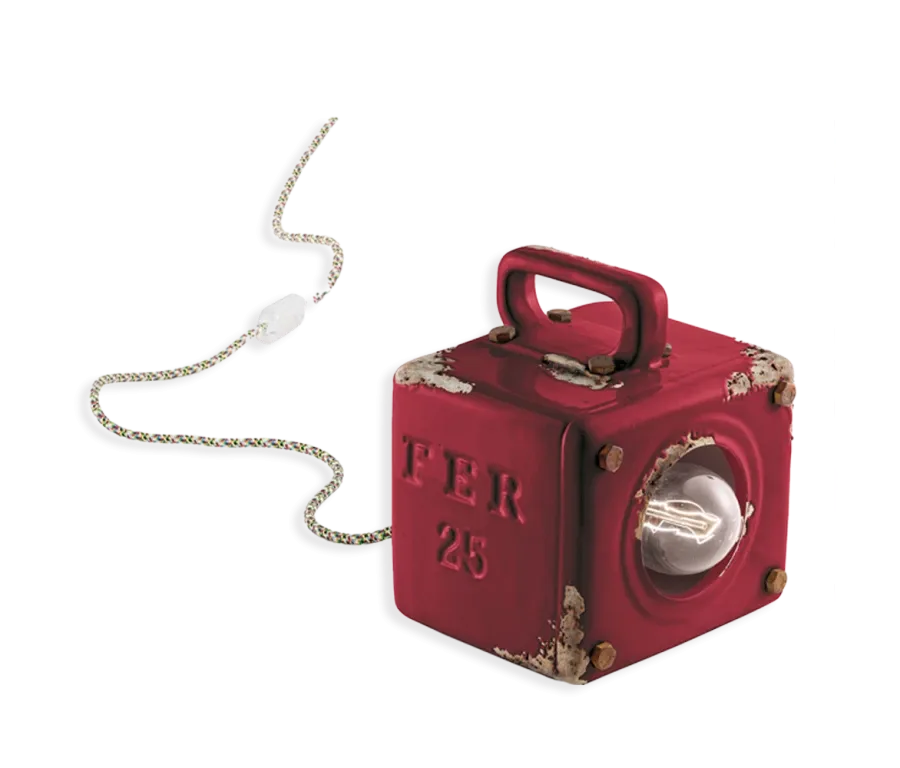 obrazek 8 Oryginalna włoska lampa stołowa Industrial