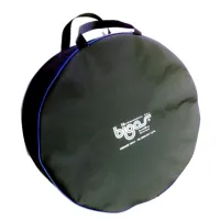 Zdjęcie Pokrowiec na koła wykonany z „powlekanej” mikrofibry z logo firmowym