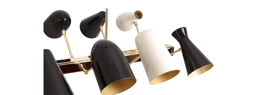 obrazek 4 Lampa wisząca Jordaan o 10 kloszach