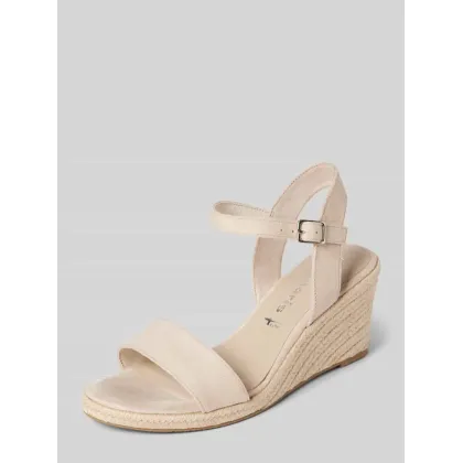 Zdjęcie Buty na koturnie z efektem plecionki