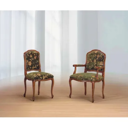 Zdjęcie Prestiżowy fotel w stylu antycznym do salonu - Morello Gianpaolo