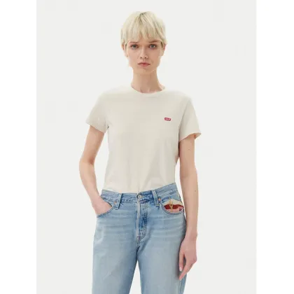 Zdjęcie Levi's® T-Shirt Perfect 39185-0363 Écru Regular Fit