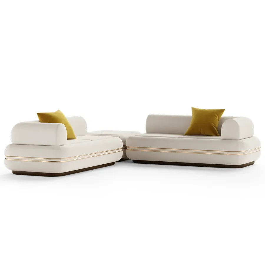 obrazek 3 Elegancka sofa modułowa vintage