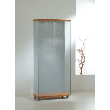Picture Luxurious tempered glass display cabinet for a shop or boutique