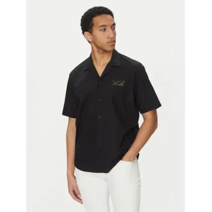 Zdjęcie KARL LAGERFELD Koszula 605443 552600 Czarny Relaxed Fit