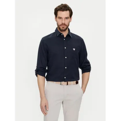 Zdjęcie Guess Koszula F4GH00 WG3L0 Granatowy Regular Fit