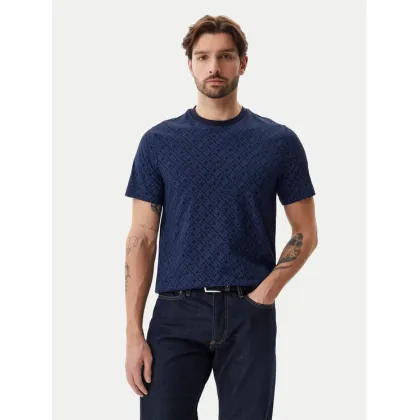 Zdjęcie Tommy Hilfiger T-Shirt Monogram MW0MW39251 Granatowy Regular Fit