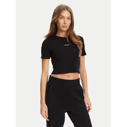 Zdjęcie Guess T-Shirt V5YP08 K8RT2 Czarny Slim Fit