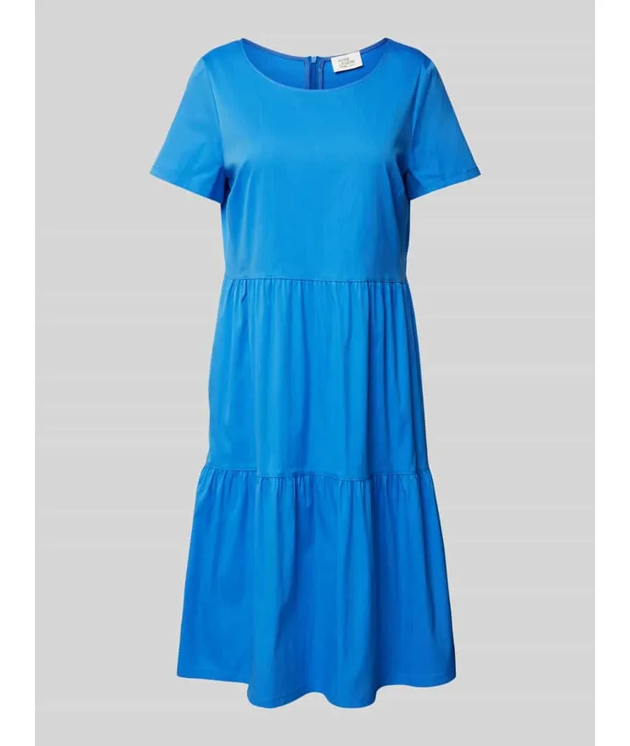 obrazek 1 Sukienka o długości do kolan z okrągłym dekoltem