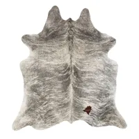 Picture A unique rug made of natural cowhide 198x170 cm