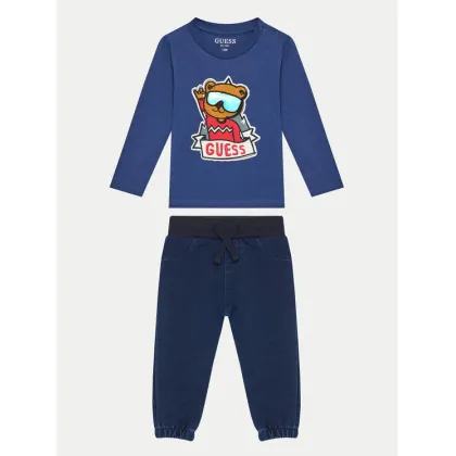 Zdjęcie Guess Komplet bluzka i spodnie I4BG09 I3Z13 Kolorowy Regular Fit