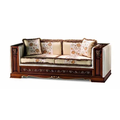 Zdjęcie Oryginalna trzyosobowa sofa w stylu antycznym