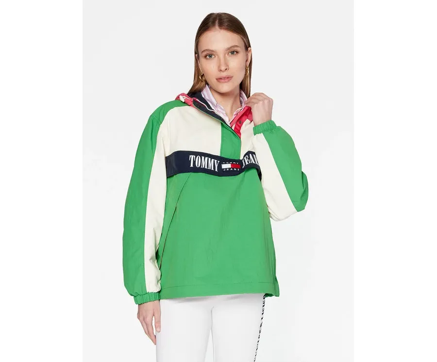 obrazek 1 Tommy Jeans Kurtka anorak Chicago DW0DW15343 Kolorowy Relaxed Fit